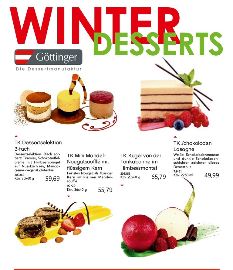 Göttinger Winter Desserts