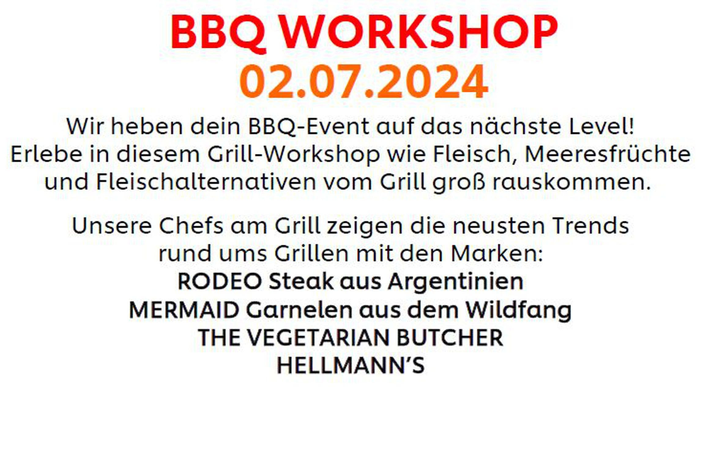BBQ Workshop BBQ Workshop