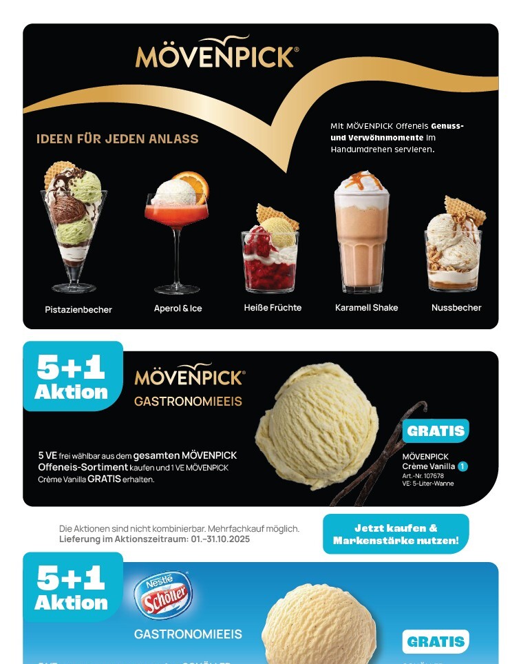 Froneri Aktion  Oktober 2025