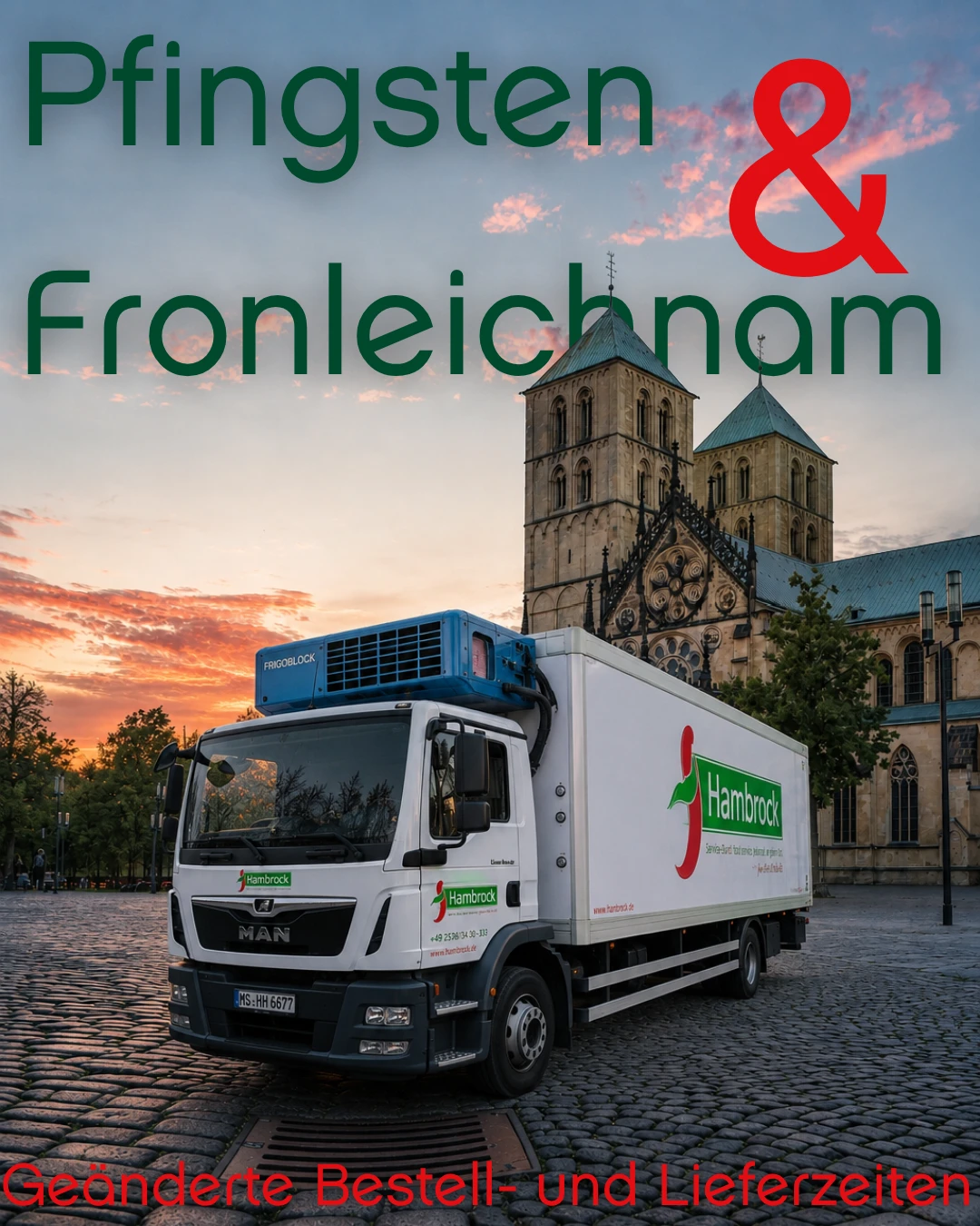 LKW mit einem Hasengesicht