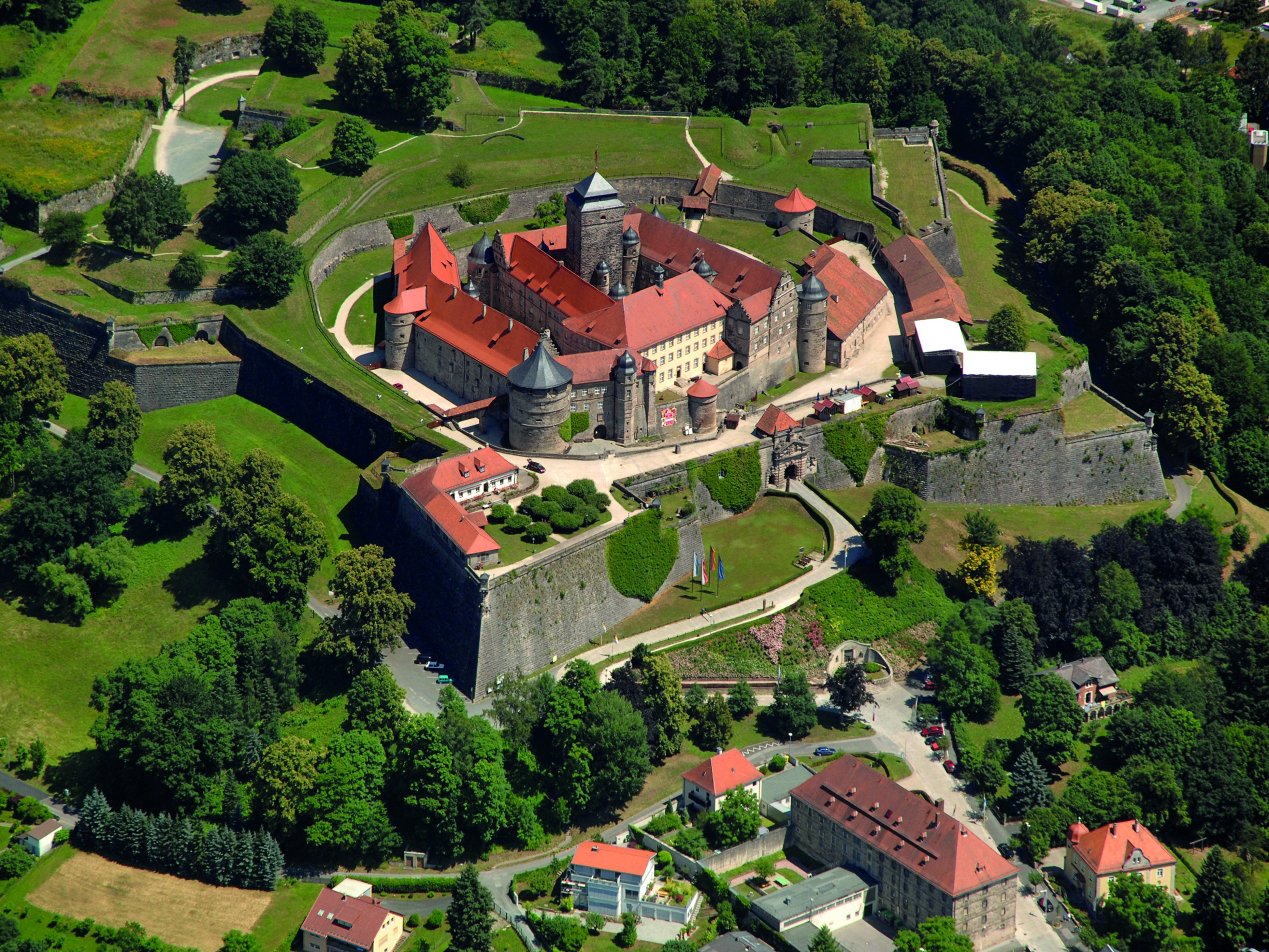 Bastion Marie auf der Festung Rosenberg